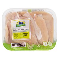 Harvestland Chicken Breast Thin Sliced Boneless Skinless Free Range - 1.50 LB - Image 1