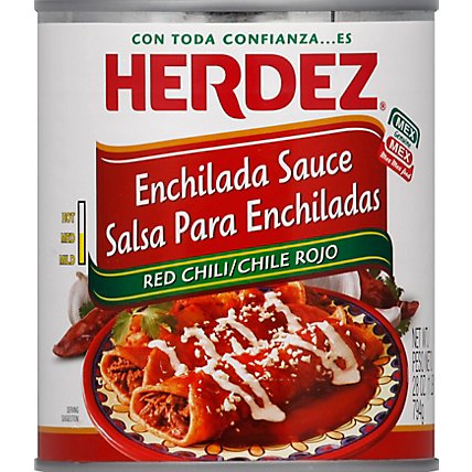 Herdez Enchilada Sauce Red Chili - 28 Oz - Image 2