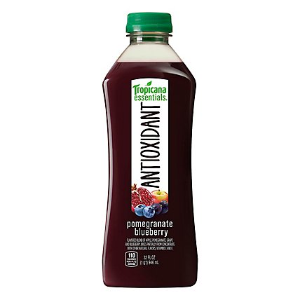 Tropicana Essentials Antioxidant Juice Pomegranate Blueberry - 32 Fl. Oz. - Image 3