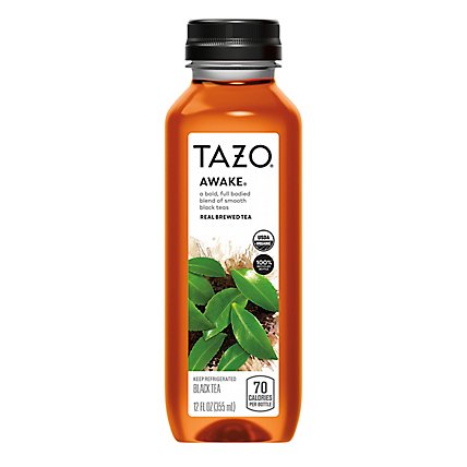 Tazo Organic Black Awake Tea - 12 Fl. Oz. - Image 1