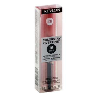 Revlon Color Stay Overtime Lip Color 24/7 Pink - 0.07 Fl. Oz.