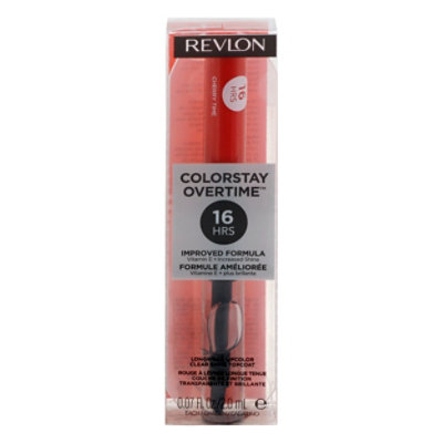 Revlon Color Stay Overtime Lip Color Cherry Time - 0.07 Fl. Oz. - Image 3