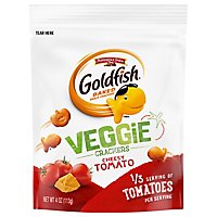 Pepperidge Farm Goldfish Crackers Baked Snack Veggie Cheesy Tomato - 4 Oz - Image 1