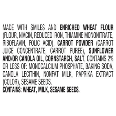 Pepperidge Farm Goldfish Crackers Baked Snack Veggie Sweet Carrot - 4 Oz - Image 5