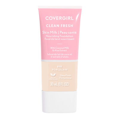COVERGIRL Clean Fresh Porcelain Nourishing Skin Foundation - 1 Fl. Oz. - Image 1