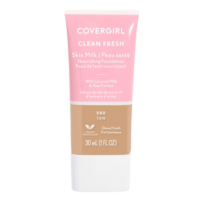COVERGIRL Clean Fresh Tan Nourishing Skin Foundation - 1 Fl. Oz. - Image 1