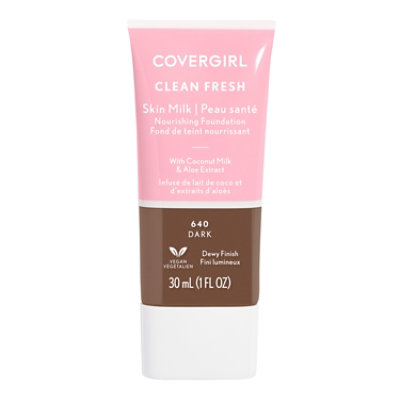 COVERGIRL Clean Fresh Dark 640 Uncarded - 1 Fl. Oz.