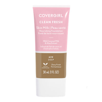 COVERGIRL Clean Fresh Deep Skin Milk Foundation - 1 Fl. Oz. - Image 1