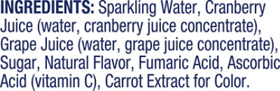 Ocean Spray Sparkling Juice Cocktail Cranberry - 4-11.5 Fl. Oz. - Image 3