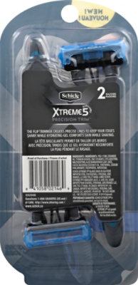 Schick Xtreme5 Mens Disposable Razor - 2 Count - Image 4