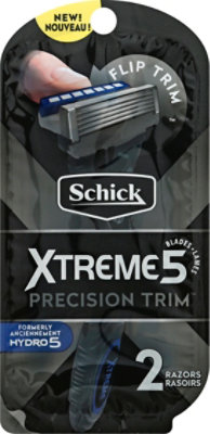 Schick Xtreme5 Mens Disposable Razor - 2 Count - Image 2