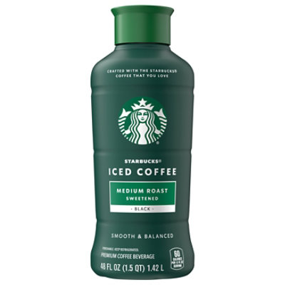 Starbucks Lightly Sweetened Premium Iced Coffee Beverage Bottle - 48 Fl. Oz. - Image 2