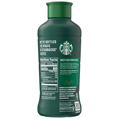 Starbucks Lightly Sweetened Premium Iced Coffee Beverage Bottle - 48 Fl. Oz. - Image 5