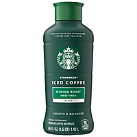 Starbucks Lightly Sweetened Premium Iced Coffee Beverage Bottle - 48 Fl. Oz. - Image 1