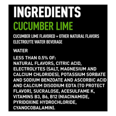 POWERADE Power Water Cucumber Lime - 6-16.9 Fl. Oz. - Image 5