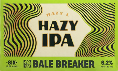 Bale Breaker Hazy L Ipa 6pk In Cans - 6-12 Fl. Oz. - Image 2