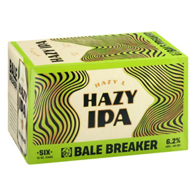 Bale Breaker Hazy L Ipa 6pk In Cans - 6-12 Fl. Oz. - Image 1