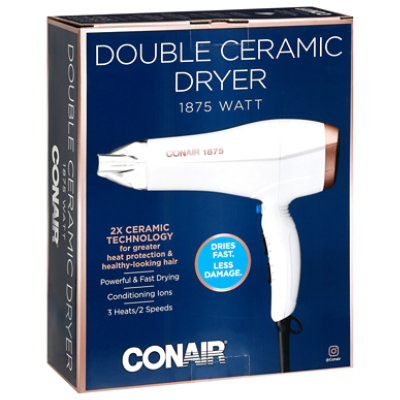 Conair Dryer Double Ceramic 1875 Watt - Each