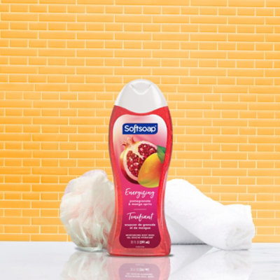 Softsoap Moisturizing Body Wash Juicy Pomegranate and Mango - 20 Fl. Oz. - Image 3