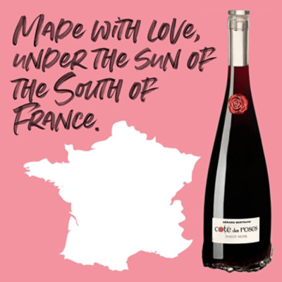 Gerard Bertrand Cotes Des Roses Pinot Noir France Red Wine - 750 Ml - Image 3