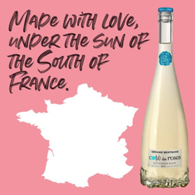Gerard Bertrand Cote Des Roses Sauvignon Blanc France White Wine - 750 Ml - Image 3