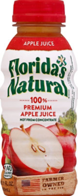 Floridas Natural 100% Juice Premium Apple - 10.1 Fl. Oz. - Image 3