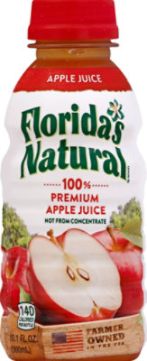 Floridas Natural 100% Juice Premium Apple - 10.1 Fl. Oz. - Image 2
