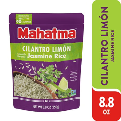 Mahatma Cilantro Limon Jasmine Rice Ready to Serve In Pouch - 8.8 Oz - Image 1