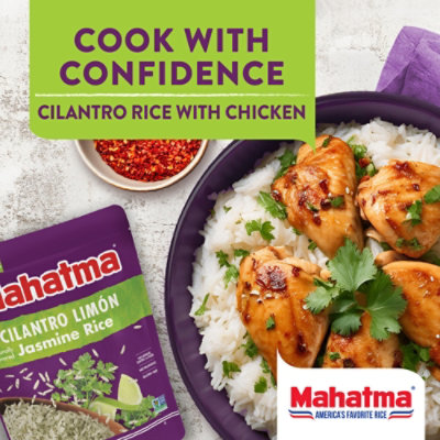 Mahatma Cilantro Limon Jasmine Rice Ready to Serve In Pouch - 8.8 Oz - Image 5