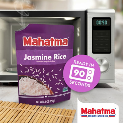 Mahatma Jasmine Rice Ready to Serve In Pouch - 8.8 Oz - Image 2