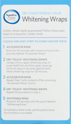 Signature Care Teeth Whitening Wraps 1 Hour - Each - Image 3