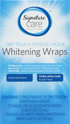 Signature Care Teeth Whitening Wraps 1 Hour - Each - Image 2