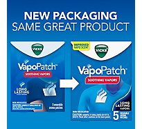 Vicks VapoPatch Wearable Aroma Patches Soothing Vapors - 5 Count