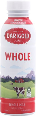 Darigold Milk Whole Homogenized 3% Milkfat - 14 Fl. Oz. - Image 2