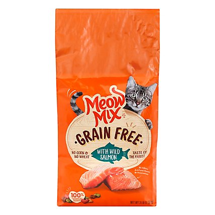 Meow Mix Gf With Wild Salmon Dry Cat Food - 3 Lb - Image 3