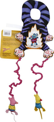 Fat Cat Big Mamas Mouse Bouncer Catnip Toy Doorknob Hanger - Each - Image 3