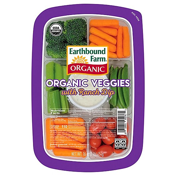 Veggie Tray Organic 16oz - 16 Oz