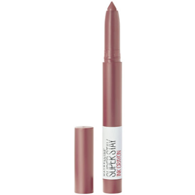 Maybelline Super Stay Ink Crayon Lipstick Matte Longwear Lipstick Makeup Lead The Way - 0.04 Oz - Image 1