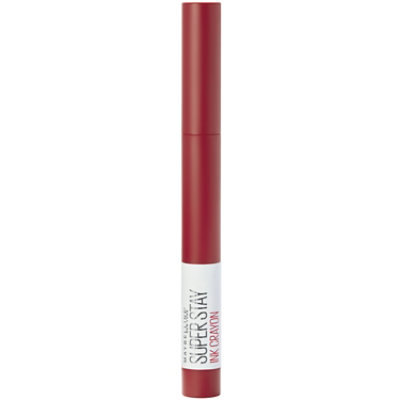 Maybelline Super Stay Ink Crayon Lipstick Matte Longwear Lipstick Makeup Hustle In Heels - 0.04 Oz - Image 1