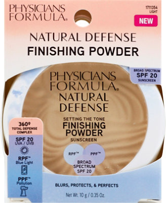 Physicians Formula Nat Def Blur Fin Pwdr Light - 0.35 Oz - Image 2