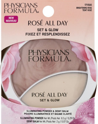 Physic Rad Set & Glow Pwd Brt Rose - 0.29 Oz - Image 2