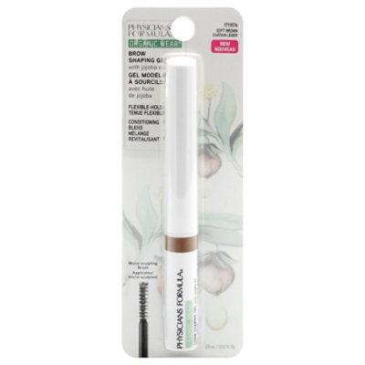 Physic Org Wear Brow Shp Gel Sft Brwn - 0.12 Fl. Oz. - Image 1