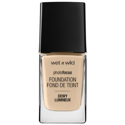 Wet n Wild Photo Focus Dewy Foundation Porcelain - 0.95 Fl. Oz.