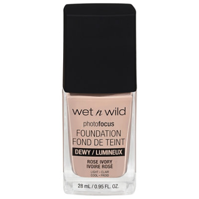 Wet n Wild Photo Focus Dewy Foundation Rose Ivory - 0.95 Fl. Oz. - Image 3