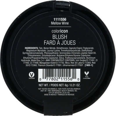Wet n Wild Color Icon Blush Mellow Wine - 0.21 Oz - Image 4