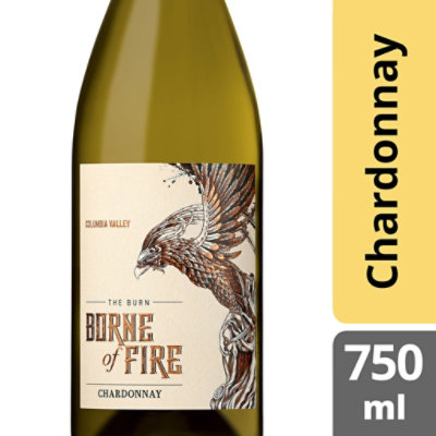 Borne Of Fire Wine Chardonnay - 750 Ml - Image 1