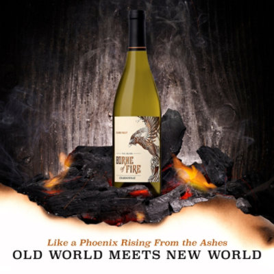 Borne Of Fire Wine Chardonnay - 750 Ml - Image 4