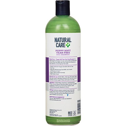 Natural Care Puppy Soft Dog Shampoo Tear Free Baby Powder Scent - 20 Fl. Oz. - Image 5