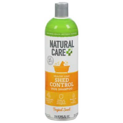 Natural Care Shed Control Dog Shampoo Healthy Coat Tropical Mist
