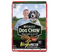 Dog Chow Dog Food Dry High Protein Lamb & Beef - 20 Lb